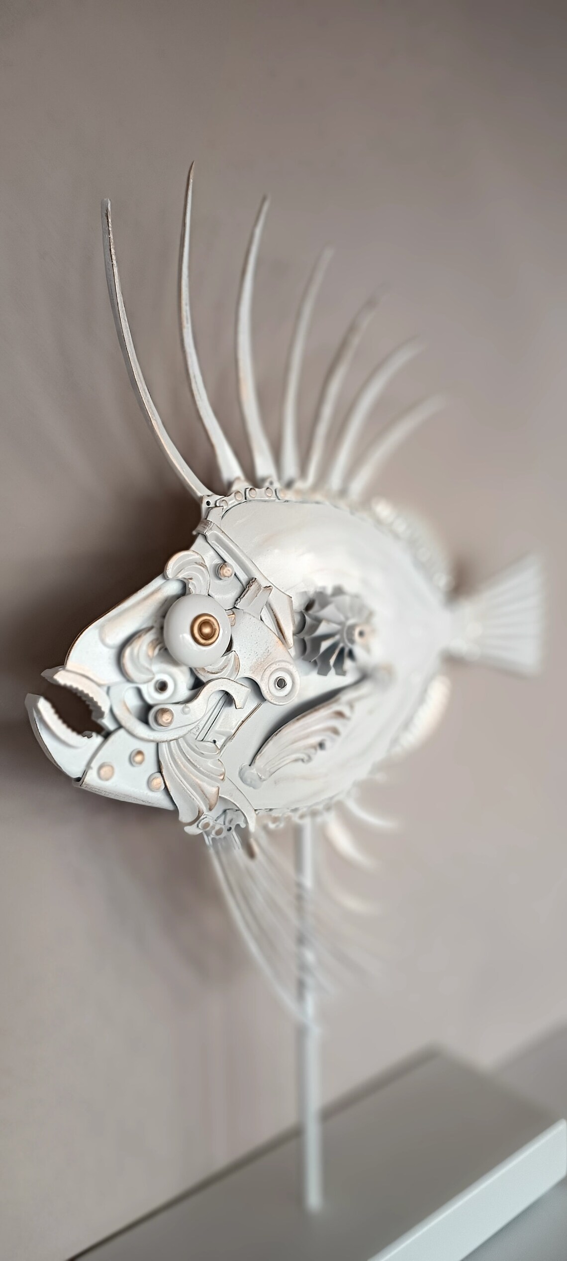 John Dory metal art fish sculpture - Image 3