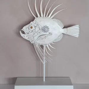 John Dory metal art fish sculpture
